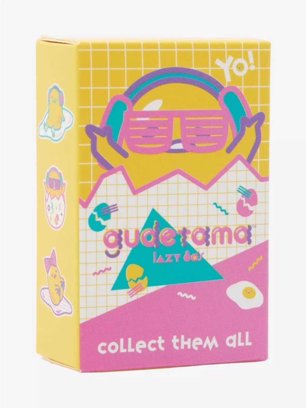 Gudetama Neon 80s Blind Box Enamel Pin